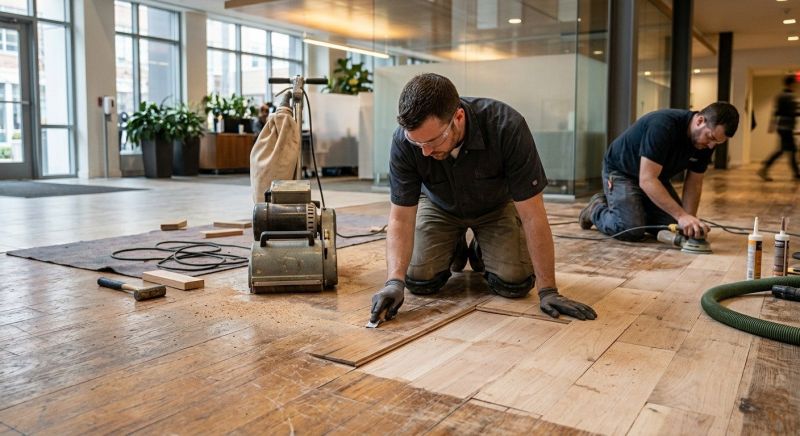 Commercial Hardwood Repair in Golden, CO