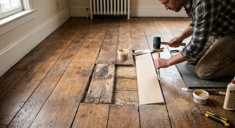 Oak Floor Repair
