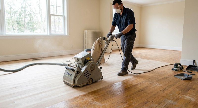 Tiger Wood Floor Refinishing
