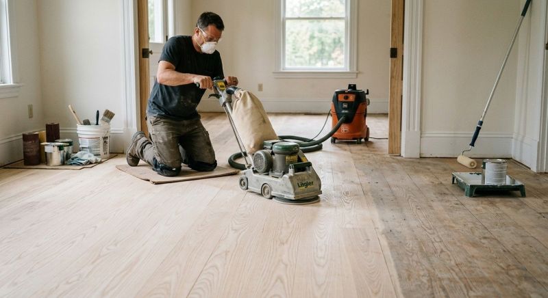 Ash Floor Refinishing in Littleton, CO