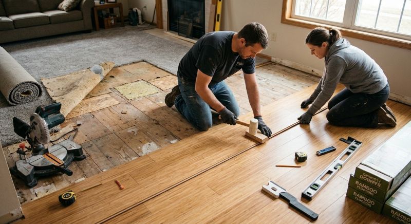 Bamboo Flooring Installation in Littleton, CO