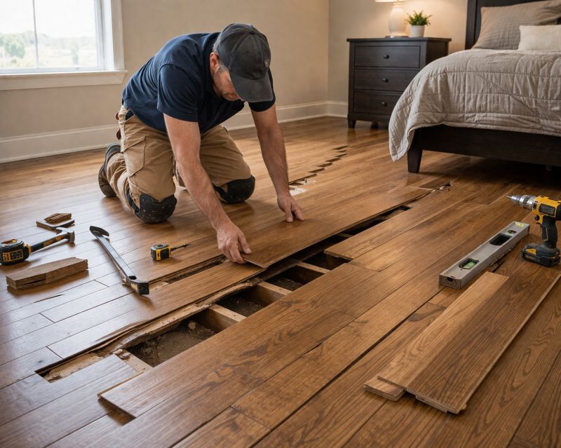 Bowed Floor Repair in Littleton, CO