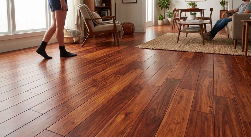 Cherry Floor Installation in Castle Rock, CO