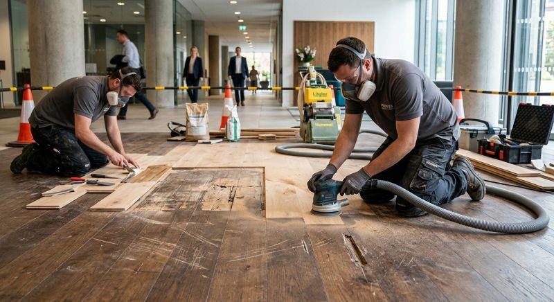 Commercial Wood Floor Repair in Elizabeth, CO