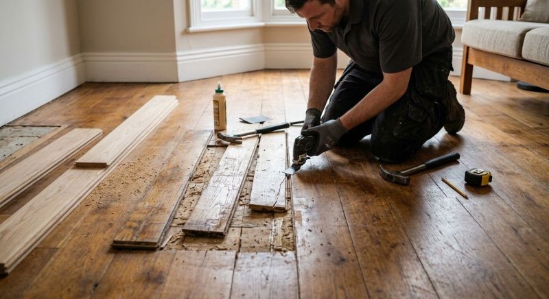 Floor Board Repair in Castle Rock, CO