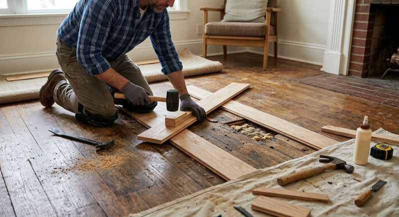 Floor Board Repair in Jefferson County, CO