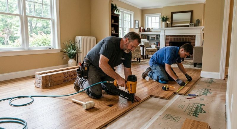 Hardwood Floor Installation in Arvada, CO