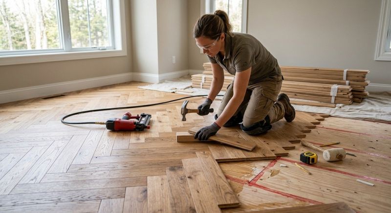 Hardwood Floor Installation in Denver, CO