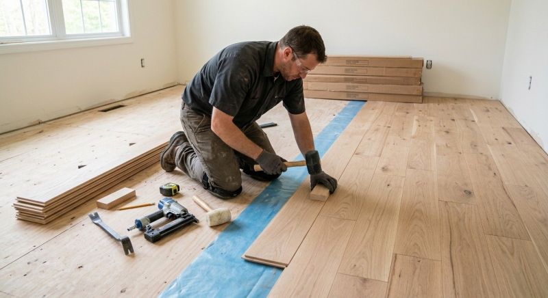 Hardwood Floor Installation in Elbert County, CO