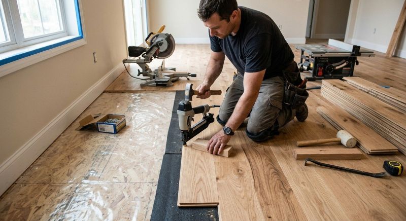 Hardwood Floor Installation in Morrison, CO