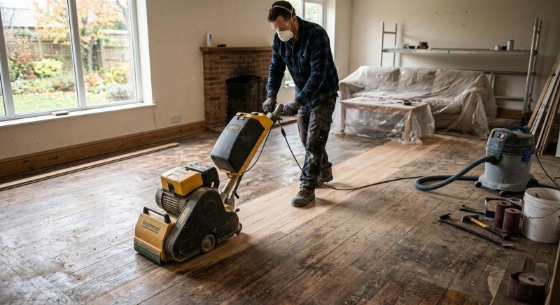 Hardwood Floor Renovation in Littleton, CO