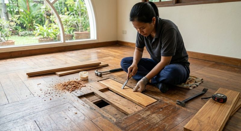Hardwood Floor Repair in Aurora, CO