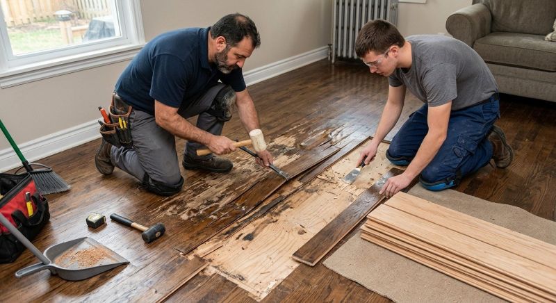Hardwood Floor Repair in Elizabeth, CO