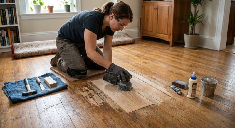 Hardwood Floor Repair in Elizabeth, CO