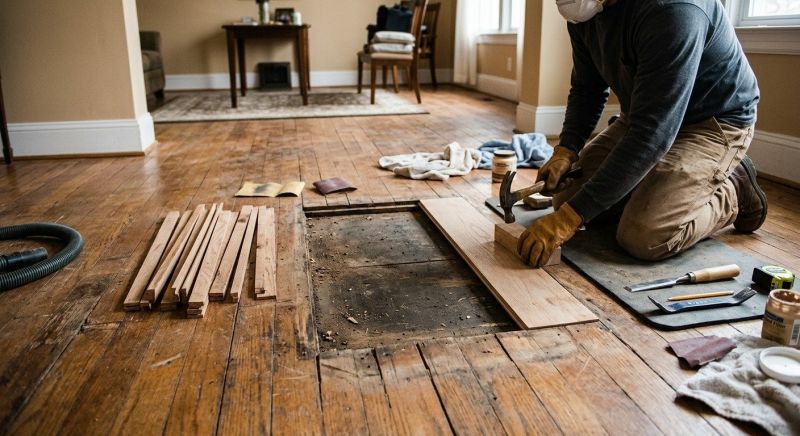 Hardwood Floor Repair in Larkspur, CO