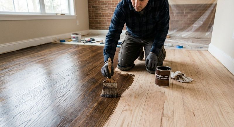 Hardwood Floor Staining in Arapahoe County, CO
