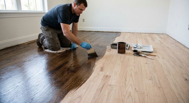 Hardwood Floor Staining in Commerce City, CO
