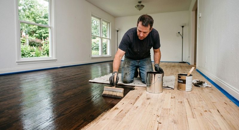 Hardwood Floor Staining in Douglas County, CO
