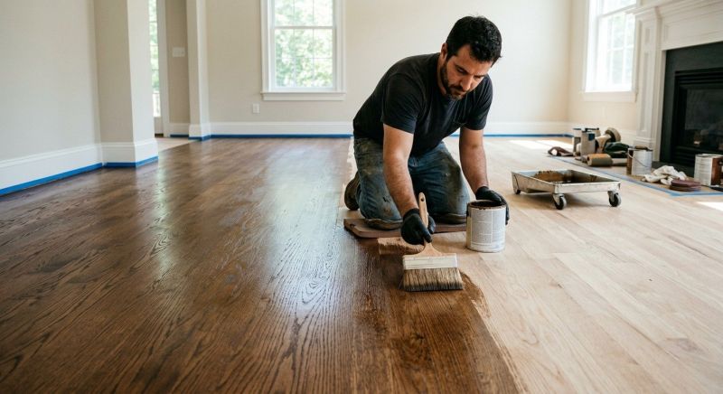 Hardwood Floor Staining in Indian Hills, CO