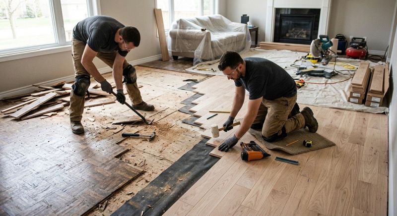 Hardwood Replacement in Conifer, CO