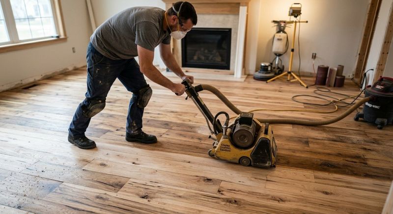 Hickory Floor Refinishing in Littleton, CO