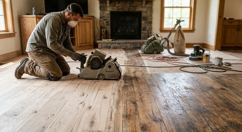 Hickory Floor Refinishing in Littleton, CO