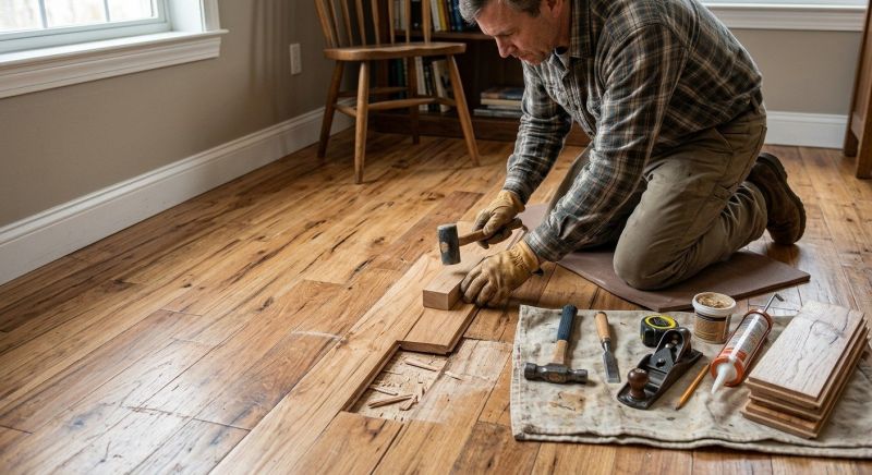 Mahogany Floor Repair in Littleton, CO