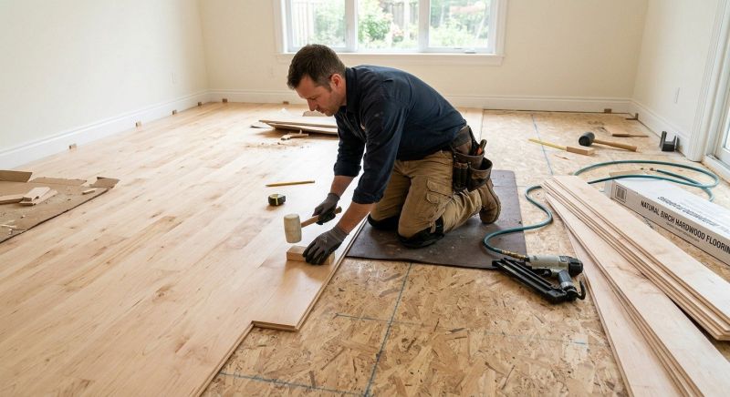 Maple Flooring Installation in Arapahoe County, CO