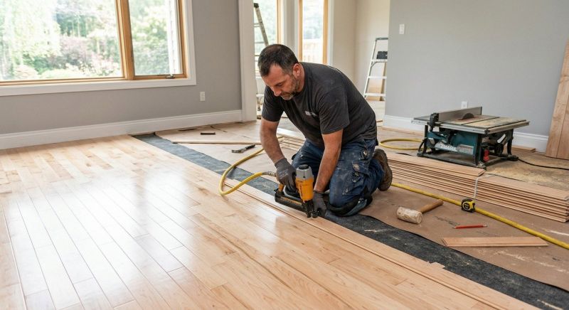 Maple Flooring Installation in Commerce City, CO