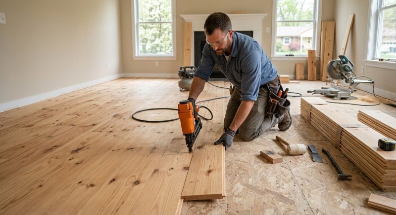 Maple Flooring Installation in Denver County, CO