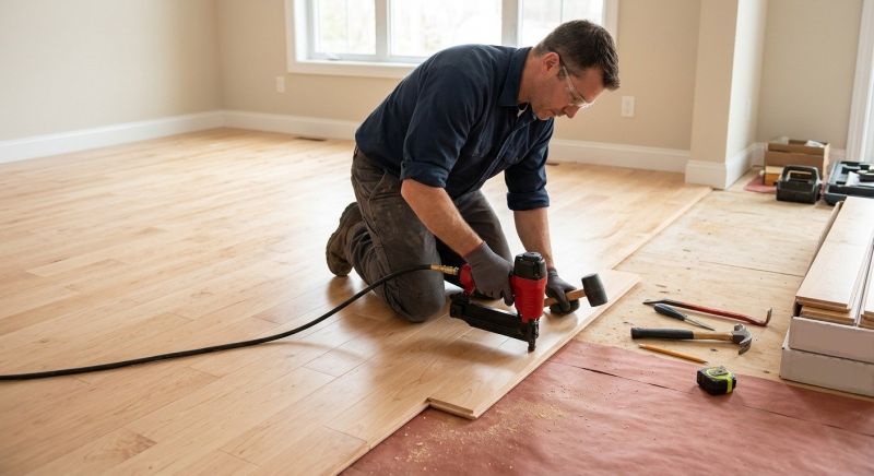 Maple Flooring Installation in Elbert County, CO