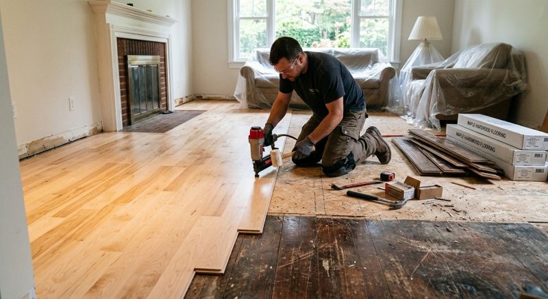Maple Flooring Installation in Jefferson County, CO