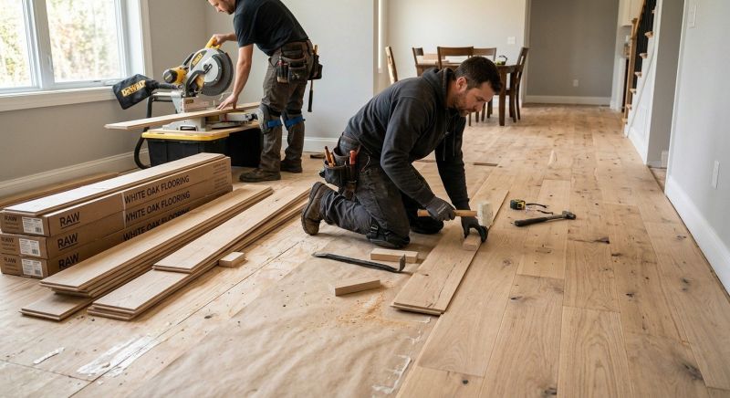 Oak Floor Installation in Arvada, CO