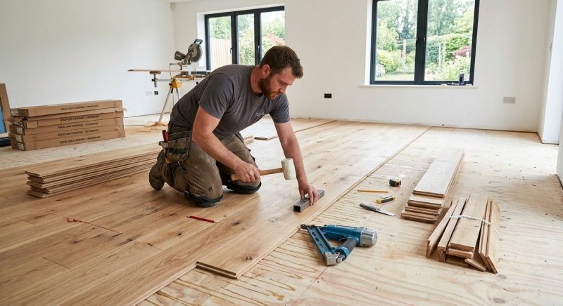 Oak Floor Installation in Castle Rock, CO