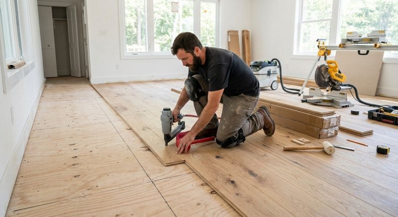 Oak Floor Installation in Commerce City, CO