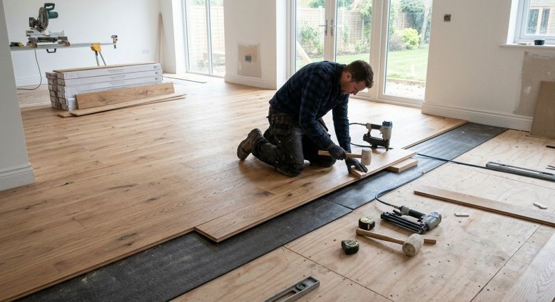 Oak Floor Installation in Morrison, CO