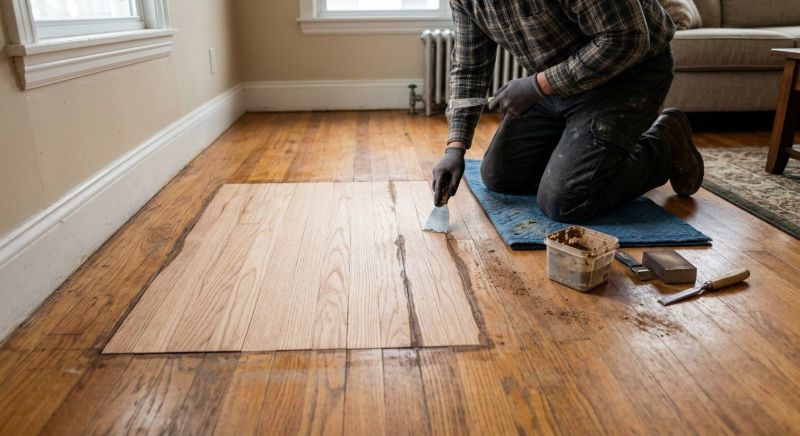 Oak Floor Repair in Littleton, CO