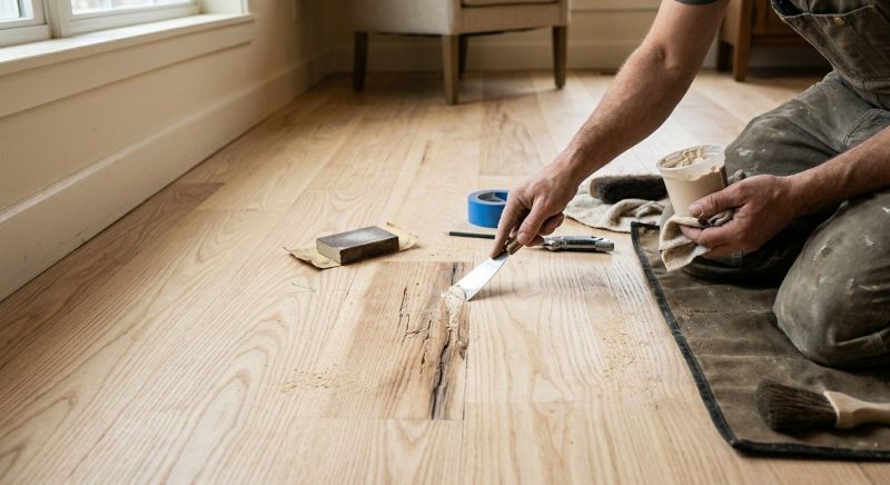 Oak Floor Repair in Littleton, CO