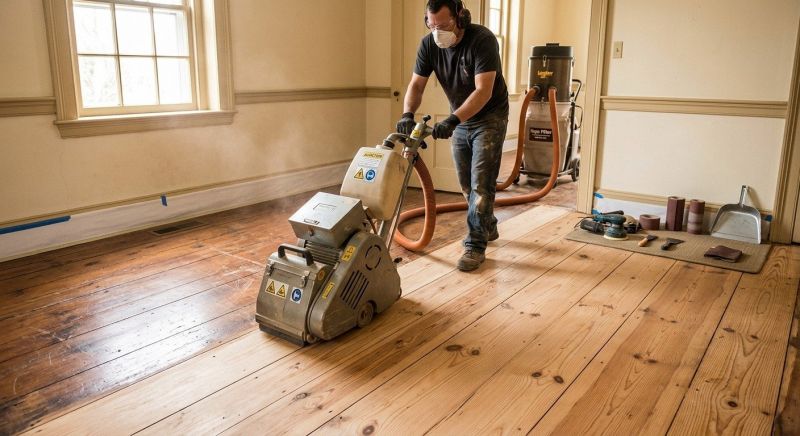 Pine Floor Refinishing in Littleton, CO