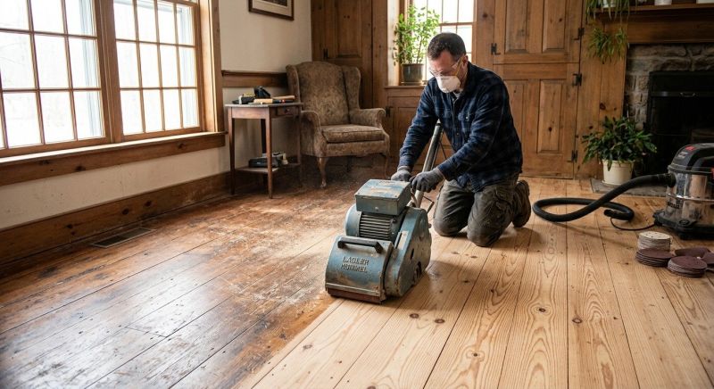 Pine Floor Refinishing in Littleton, CO