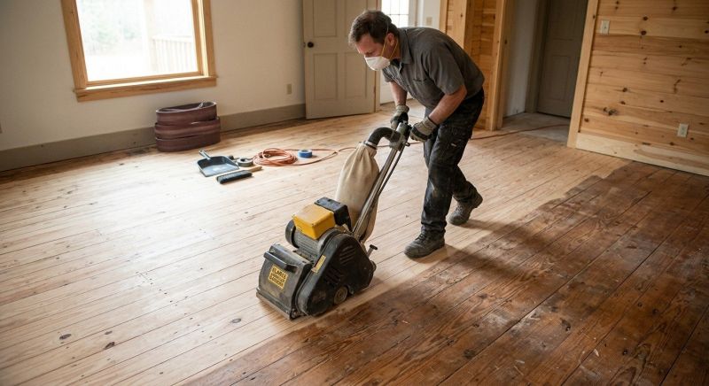 Pine Floor Refinishing in Littleton, CO