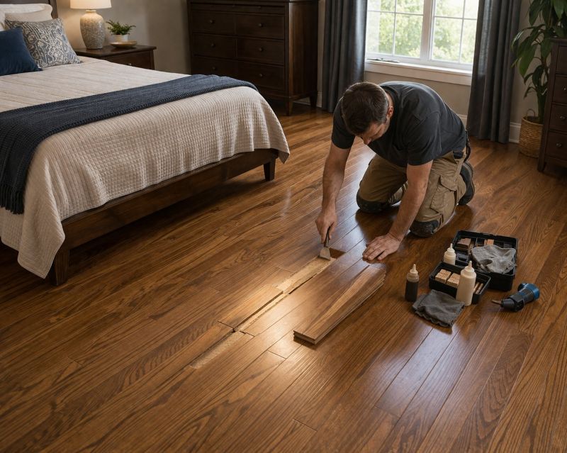 Red Oak Floor Repair in Littleton, CO