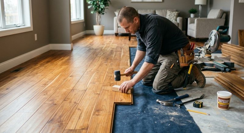 Teak Flooring Installation in Littleton, CO