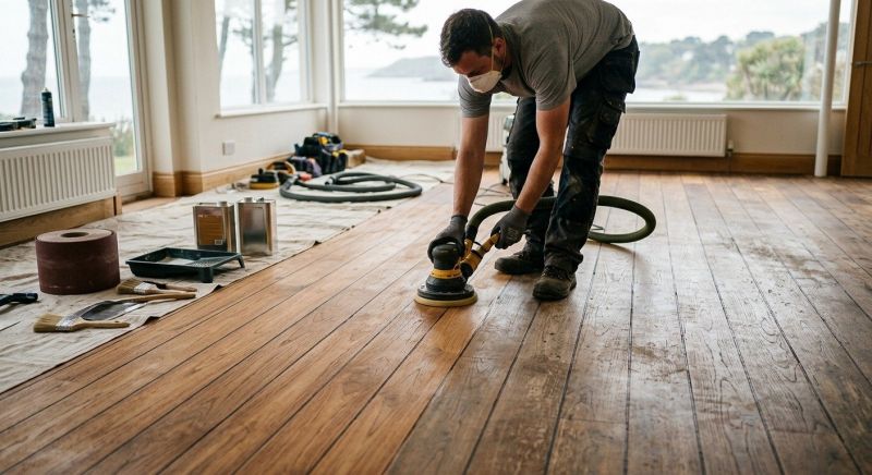 Tiger Wood Floor Refinishing in Littleton, CO