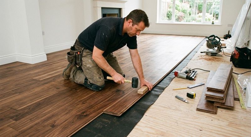 Walnut Flooring Installation in Littleton, CO