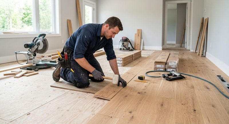 Wood Floor Replacement in Denver County, CO