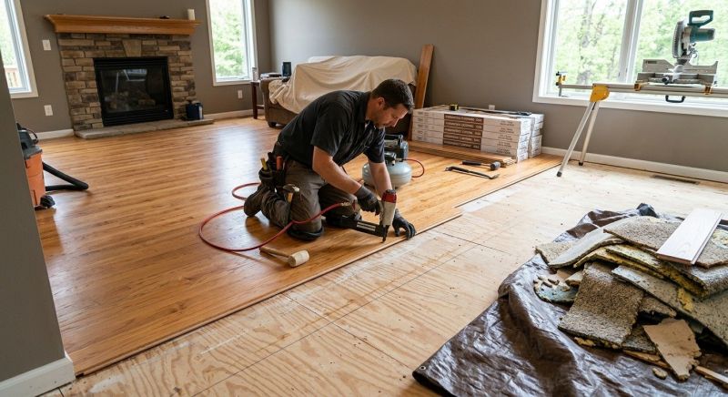Wood Floor Replacement in Elbert County, CO