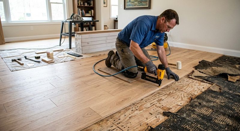 Wood Floor Replacement in Littleton, CO