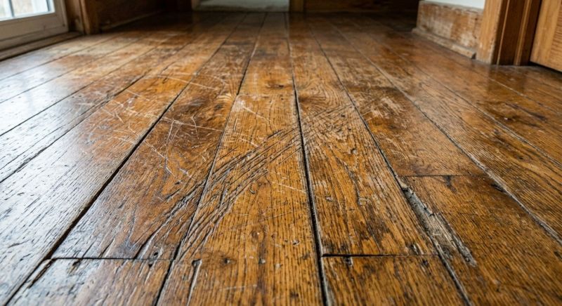 Wood Floor Scratch Repair in Englewood, CO