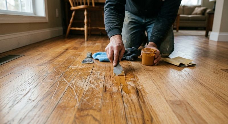 Wood Floor Scratch Repair in Indian Hills, CO